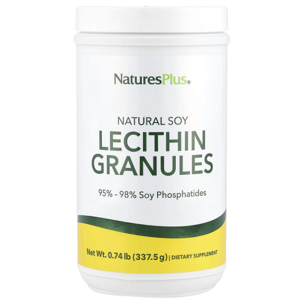 Лецитин із сої Natures Plus (Lecithin Granules) гранули 340 г