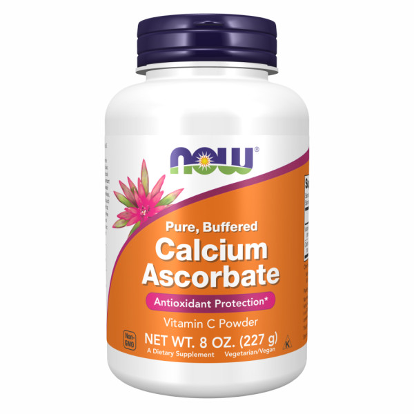 Аскорбат кальцію Now Foods  (Calcium Ascorbate) 890 мг 227 г