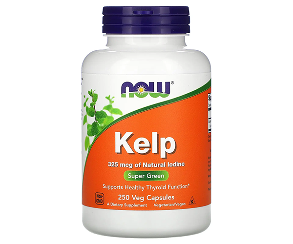 Келп NOW Foods (Ламинария Kelp) 325 мкг 250 капсул