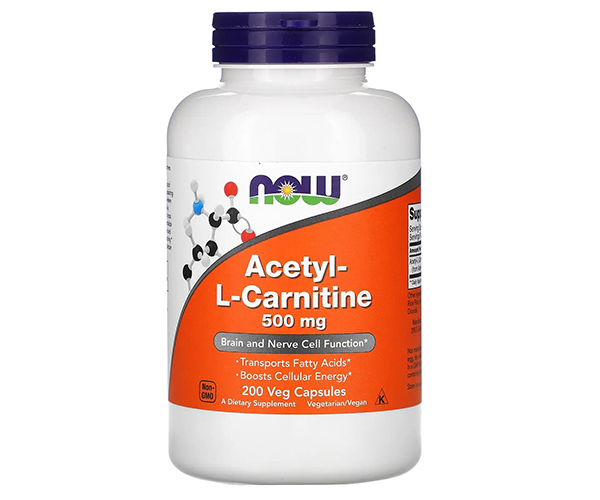 Ацетил-Л-карнітин NOW Foods (Acetyl-L-Carnitine) 500 мг 