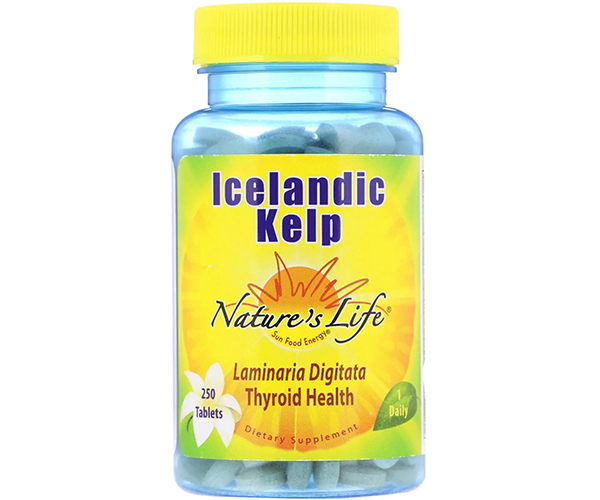 Ісландська бура водорість Nature's Life (Icelandic Kelp) 