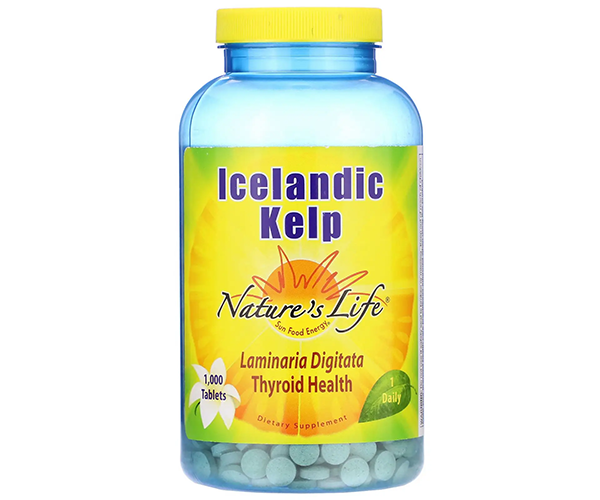 Ісландська бура водорість Nature's Life (Icelandic Kelp) 