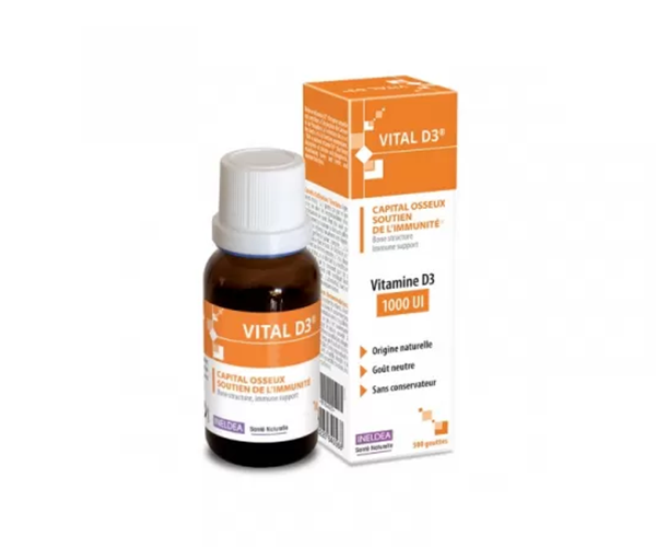 Вітал-D3 Sante Naturelle (Vital-D3) 1000 ME 20 мл