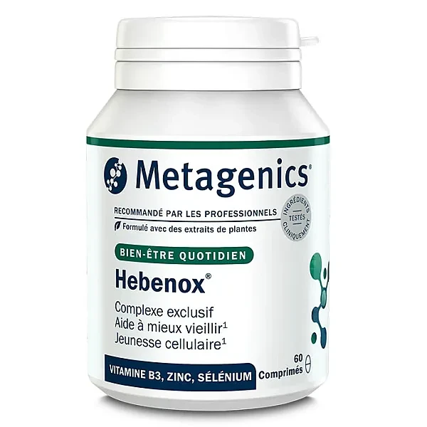 Гебенокс - екс Гебексина Metagenics  (Hebenox) 60 таблеток