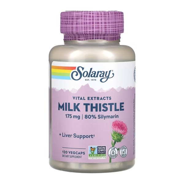 Розторопша Solaray, Vital Extracts 120 капсул