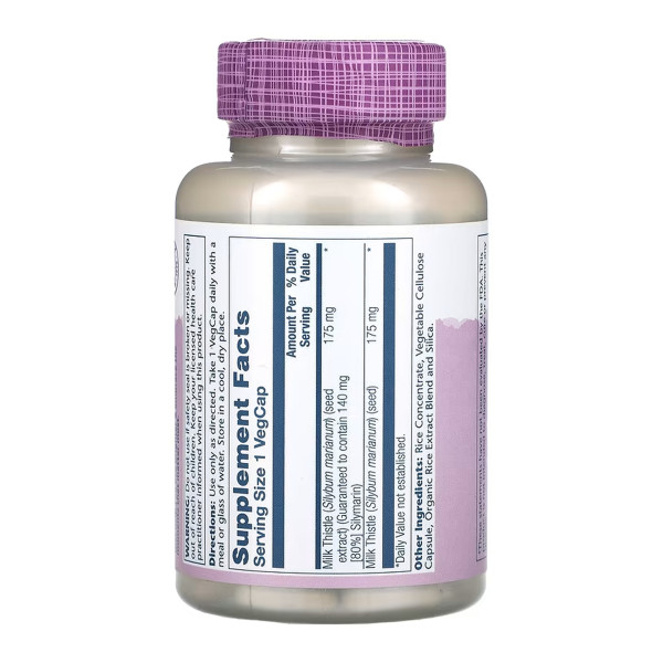 Розторопша Solaray, Vital Extracts 120 капсул