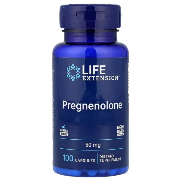 Прегненолон Life Extension (Pregnenolone) 50 мг 100 капсул