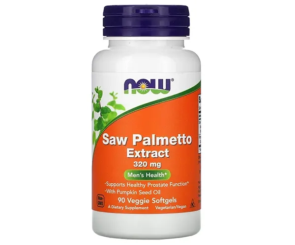 Со Пальметто экстракт NOW Foods (Saw Palmetto Extract) 320 мг 90 капсул