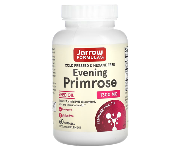 Олія примули вечірньої Jarrow Formulas  (Evening Primrose) 1300 мг 60 капсул