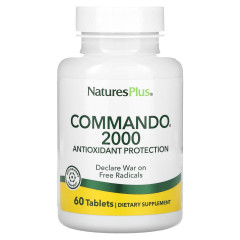 Антиоксидантна формула Natures Plus (Commando 2000) 60 таблеток