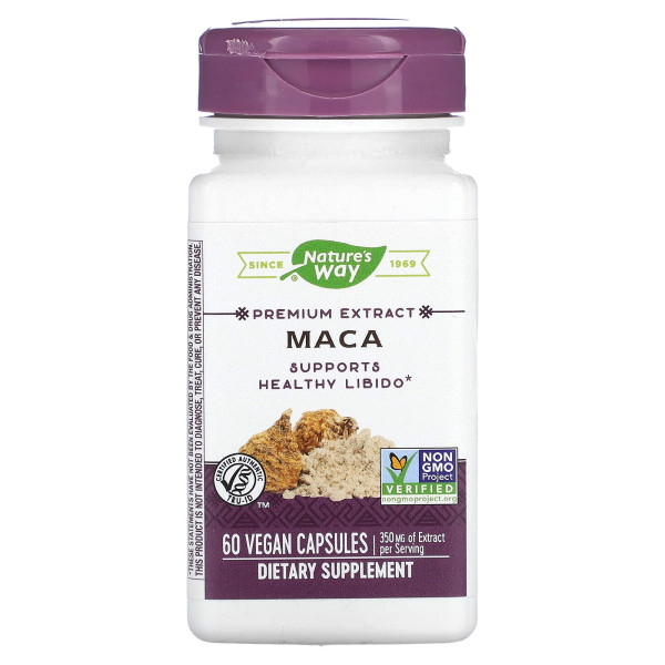 Мака Nature's Way (Maca) 450 мг 60 капсул