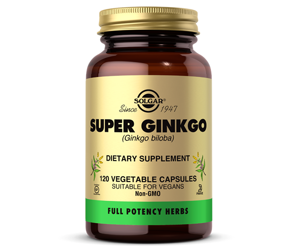 Гинкго Билоба Супер Solgar (Super Ginkgo) 90 мг 