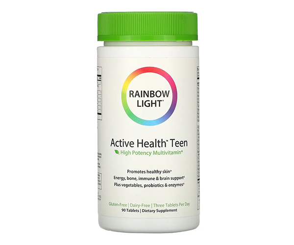 Витамины для подростков с дерма комплексом Rainbow Light (Active Health Teen with Derma Complex) 