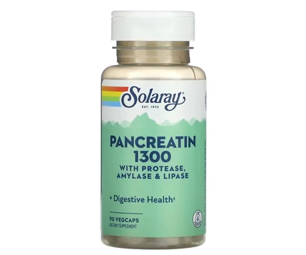 Панкреатин Solaray (PANCREATIN) 90 капсул