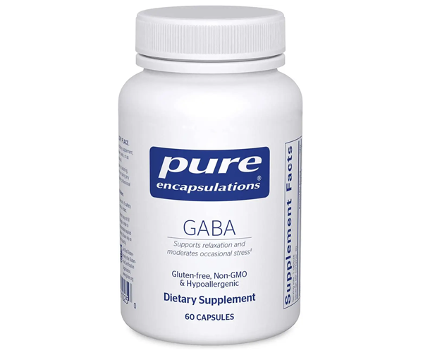 ГАМК (Гамма-аминомасляная кислота) Pure Encapsulations (GABA) 700 мг 