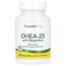 ДГЕА-25 з біоперином, Natures Plus DHEA-25 With Bioperine, 60 вегетаріанських капсул