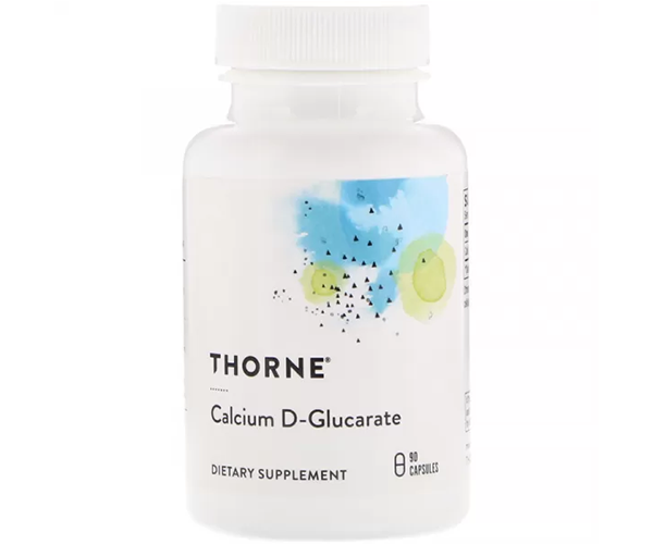 D-глюкарат кальціюThorne Research (Calcium D-Glucarate) 90 капсул