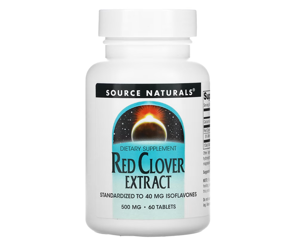 Екстракт червоної конюшини Source Naturals  (Red Clover Extract) 60 таблеток