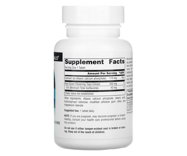Екстракт червоної конюшини Source Naturals  (Red Clover Extract) 60 таблеток