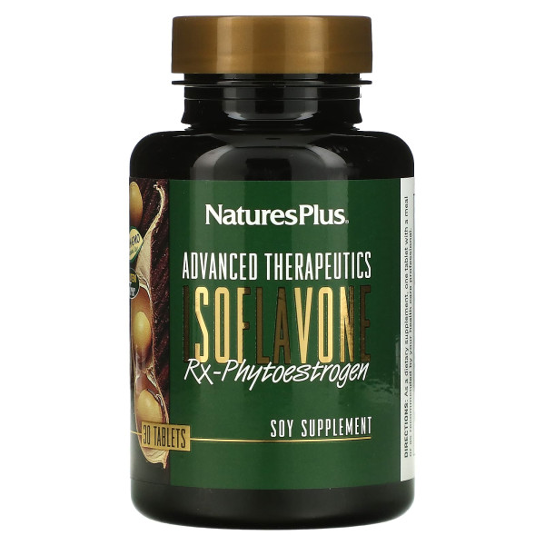 Соєві ізофлавони Natures Plus  (Advanced Therapeutics Isoflavone Rx-Phytoestrogen) 125 мг 30 таблеток