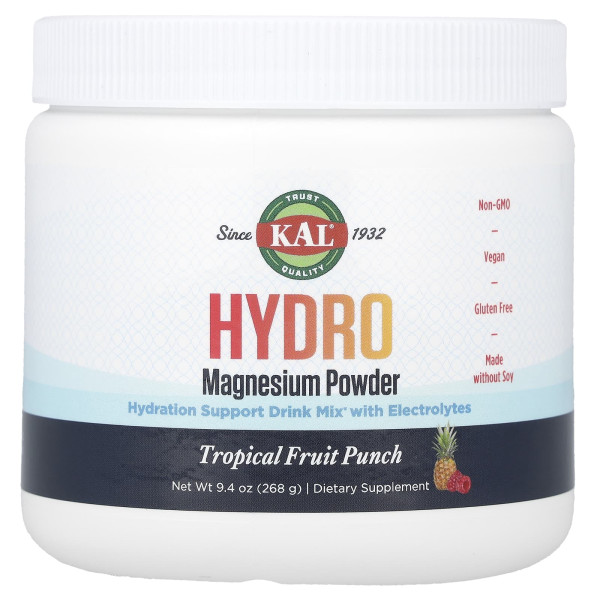 Hydro Magnesium Powder KAL пунш із тропічних фруктів 268 г
