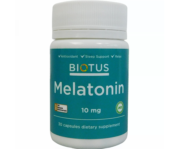 Мелатонін Biotus  (Мелатонін) 10 мг 