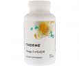 Омега-3 з коензимом Q10 Thorne Research (Omega-3 w/CoQ10) 90 капсул