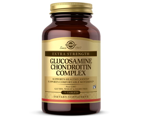 Глюкозамін Хондроїтин комплекс Solgar  (Glucosamine Chondroitin) 500 мг/500 мг 