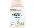Вітамін С двофазне вивільнення Solaray  (Vitamin C) 1000 мг 100 капсул