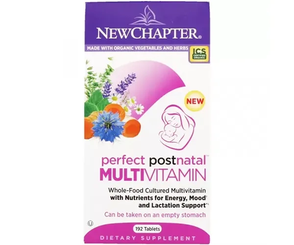 Мультивітамінний постнатальний комплекс New Chapter (Postnatal multivitamin) 