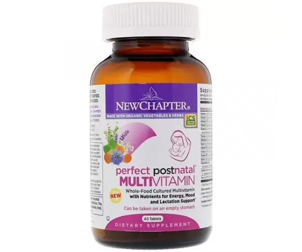 Мультивітамінний постнатальний комплекс New Chapter (Postnatal multivitamin) 