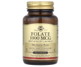 Фолат Solgar (Folate as metafolin) 1000 мкг 