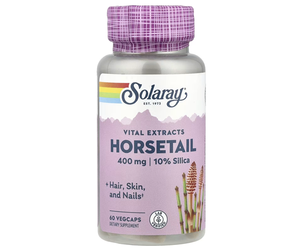 Экстракт хвоща Solaray (Horsetail Extract) 400 мг 60 капсул