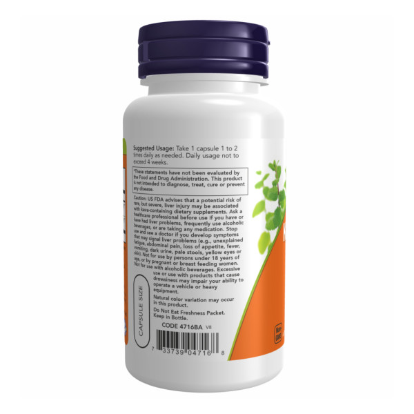 Кава Екстракт Now Foods Kava 250 мг 60 капсул