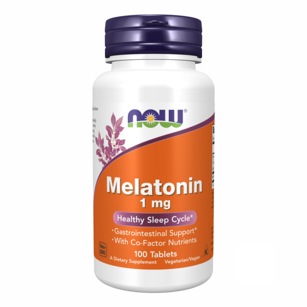 Мелатонін Now Foods  (Melatonin) 1 мг 100 таблеток