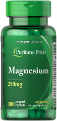 Магній Оксид Puritan's Pride  (Magnesium) 250 мг 100 капсул