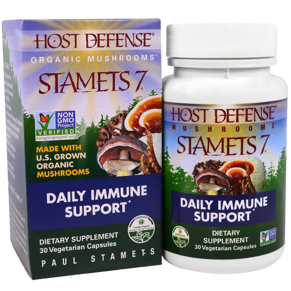 Підтримка імунітету Fungi Perfecti (Daily Immune Support) 30 капсул