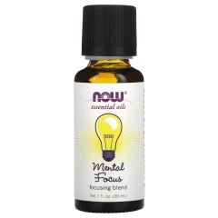 Ефірна олія "Суміш бадьоряча" NOW Foods Mental Focus 30 мл