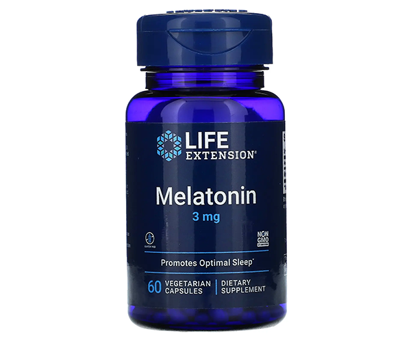 Мелатонін Life Extension (Melatonin) 3 мг 60 капсул
