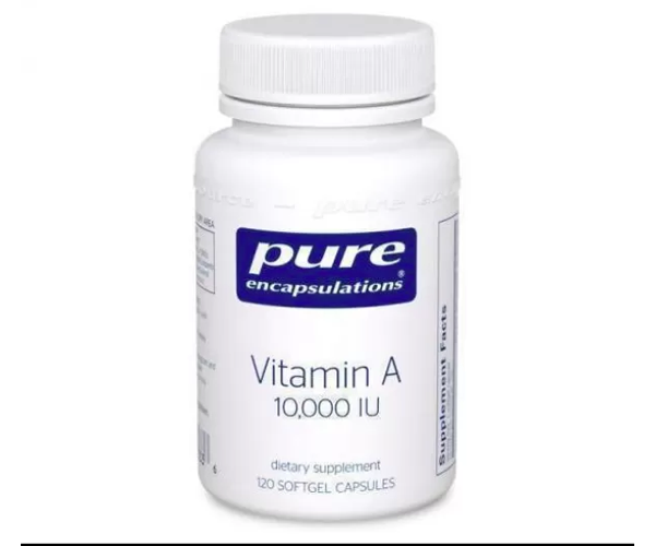 Вітамін А Pure Encapsulations (Vitamin A) 10000 МО 120 капсул