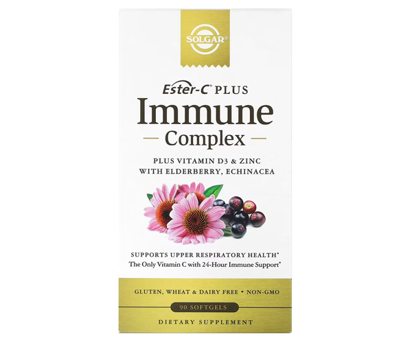 Естер С плюс комплекс для імунітету Solgar (Ester-C Plus Immune Complex) 