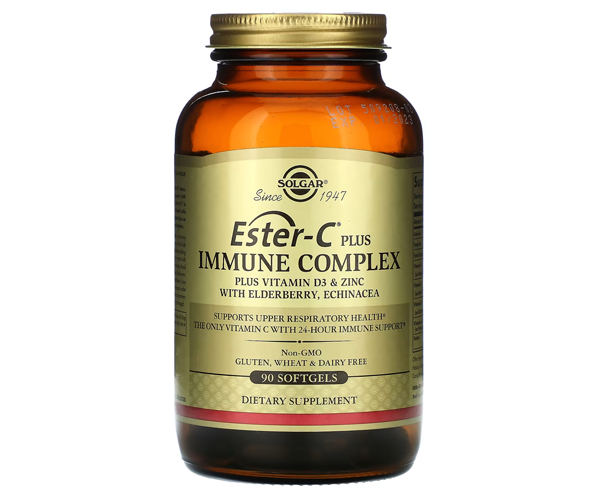 Естер С плюс комплекс для імунітету Solgar (Ester-C Plus Immune Complex) 