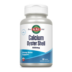 Кальцій із шкаралупи устриць KAL (Calcium Oyster Shell) 600 мг 100 таблеток