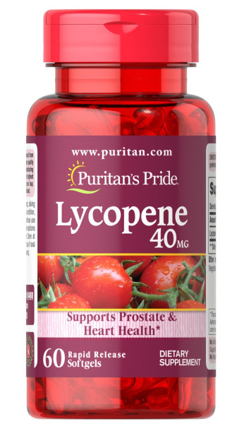 Ликопин Puritan's Pride (Lycopene) 40 мг 60 капсул
