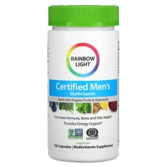 Сертифіковані мультивітаміни для чоловіків Rainbow Light  (Certified Men's Multivitamin) 120 капсул