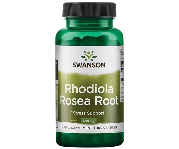 Родиола розовая Swanson (Rhodiola Rosea Root) 400 мг 100 капсул