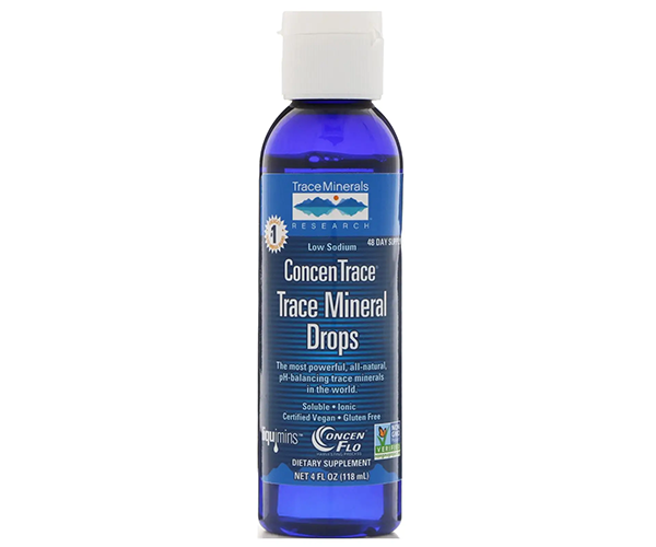 Минералы в виде капель Trace Minerals Research (Trace Mineral Drops) 