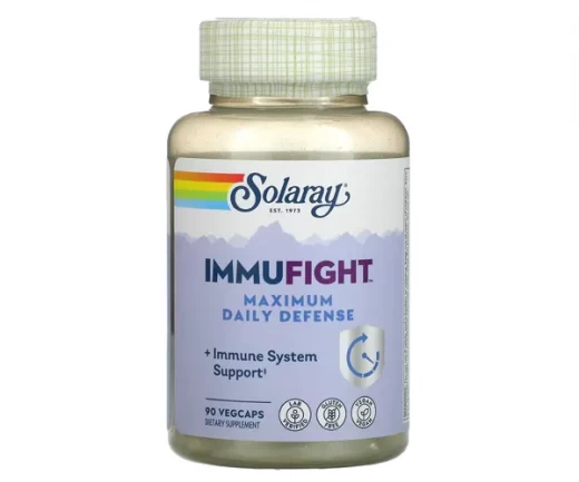 Препарат для иммунитета максимальная ежедневная защита Solaray (ImmuFight Maximum Daily Defense) 90 вегетарианских капсул &mdash; 