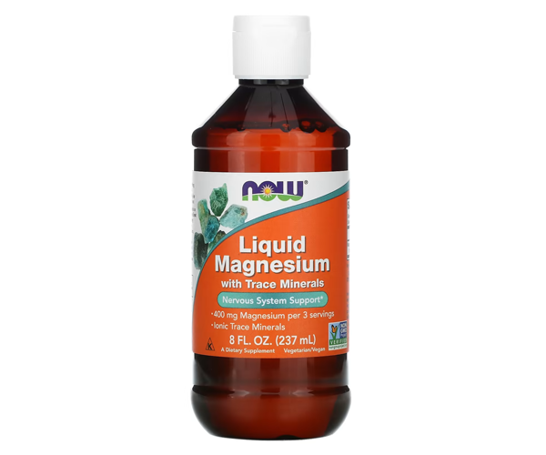 Рідкий магній NOW Foods  (Magnesium with Trace Minerals) 237 мл