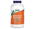 Калію глюконат NOW Foods (Potassium Gluconate) 270 мг 454 г
